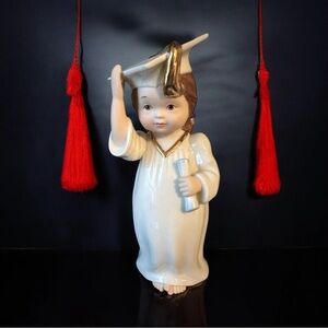 Lenox C-11 Barefoot Blessings "The Graduate" Girl Figurine ~ Excellent condition